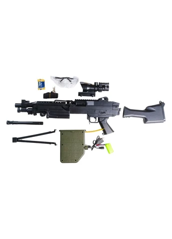Іграшковий кулемет M249 з коробчастим магазином Mizi XS-1809 (390192591)