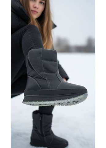 Черные дутики No Brand