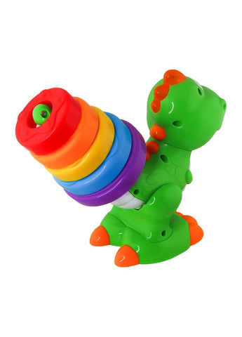 Двомовна іграшка, що розвиває – Динозаврик Барвограй KIDDI SMART (331174268)