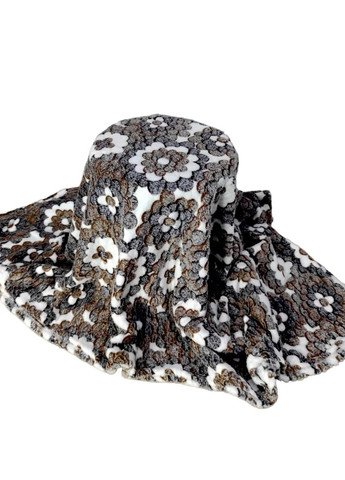 Плед двоспальний 180х200 Квіти (П4К-Am-zukerka-008-2) No Brand (316230553)