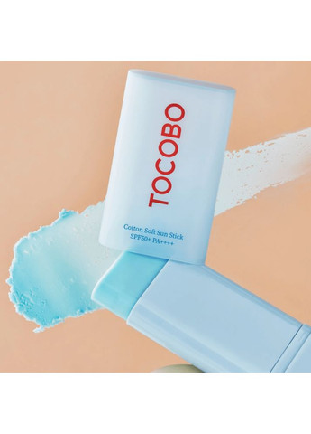 TOCOBO Увлажняющий солнцезащитный крем в стике Cotton Soft Sun Stick SPF50+ PA++++, 19 грамм — Крем, Южная Корея (329999262)