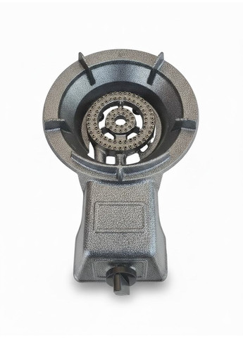 Комплект чавунна газова плита - конфорка настільна 7.5 кВт з балоном 8 л та 3м шланг редуктор Мрія (366343538)