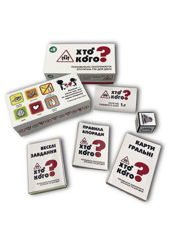 Познавательно-увлекательная эротическая игра для двоих «Кто кого?» No Brand (322872083)