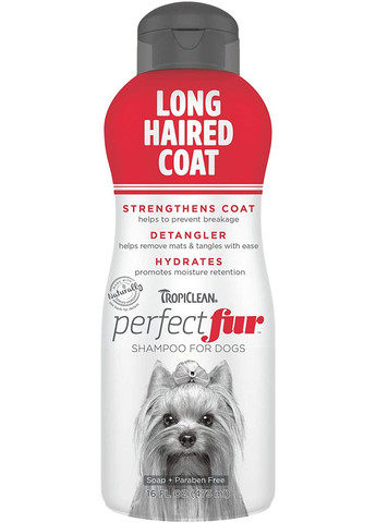 Шампунь PerfectFur для собак з довгою шерстю, з ароматом цитрусів, 473 мл TropiClean (267147612)