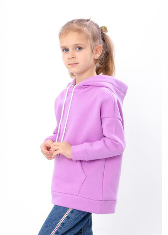 Тепле худі для дівчинки прямого крою з капюшоном та кишенею (p-12118) Носи своє (307389856)