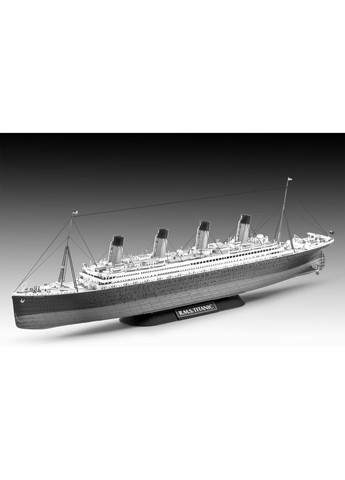 Сборная модель Корабль Титаник, подарочный набор, уровень 4, масштаб 1:700 и 1:1200, 172 детали () Revell RVL-05727 (328398277)