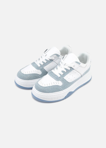 Белые женские кожаные кеды цвет белый cb-00232925 Yuki