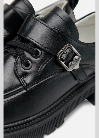 Черные туфли на плоской подошве для девочки цвет черный цб-00254852 Buddy Sheep