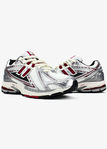 Серые всесезонные кроссовки мужские new balance 1906r silver classic crimson gray | нью беланс 1906r серые No Brand