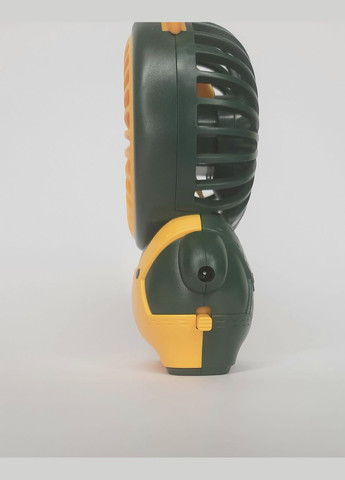 Портативний акумуляторний дитячий ручний вентилятор DianDi DD5677 жовтий No Brand (322721199)