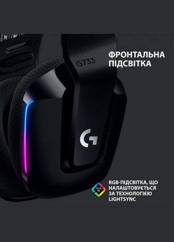 Гарнітура G733 Black (981-000864) Logitech (336953054)