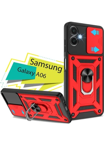 Чехол Military для Samsung Galaxy A06 SM-A065 Red (713068) BeCover (332613832)