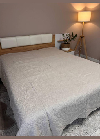 Турецкий муслиновый плед 200х230 Темный беж (П4КM-muslin04-03) No Brand (308754426)