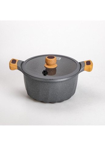 Набор посуды для приготовления комплект из 4 кастрюль, сотейника и сковороды, Серый MGC (340907796)
