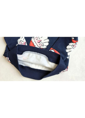 Темно-синий свитшот детский новогодний на флисе Impidimpi новогодний (370499755)