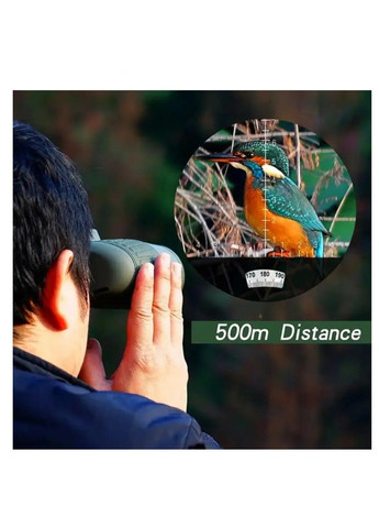 Морський бінокль Boshile HD 10х50 із компасом (Зелений) No Brand (333662434)