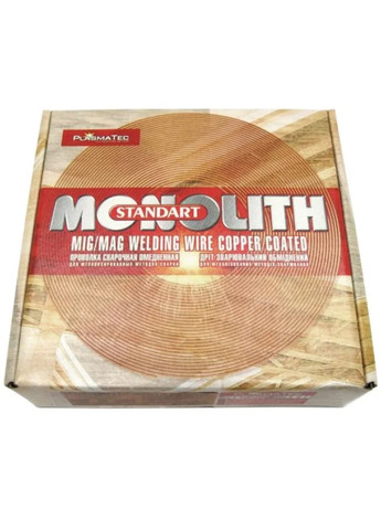 Сварочная проволока Standart G3Si1 (1 мм, 5 кг) омедненная на пластиковой катушке (20075) PlasmaTec (295032535)