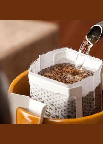 Дріп пакети Фільтр для кави з нетканного матеріалу ICof дріп пакет для заварювання кави 100 шт (R051096-2) No Brand (330779112)