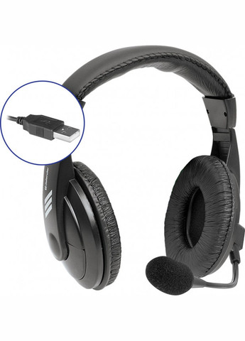 Гарнітура Gryphon 750U, USB, Black Defender (314778664)