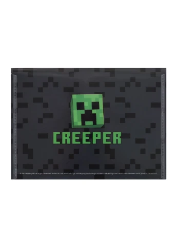 Папка-конверт на кнопці B5 " " /492000/ "Minecraft Creepers" (12/120) Yes (392424488)