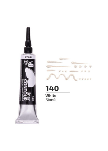 Контур универсальный перламутровый 20 мл Rosa Talent (362660887)
