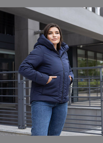 Синя демісезонна жіноча молодіжна куртка весна-осінь SK