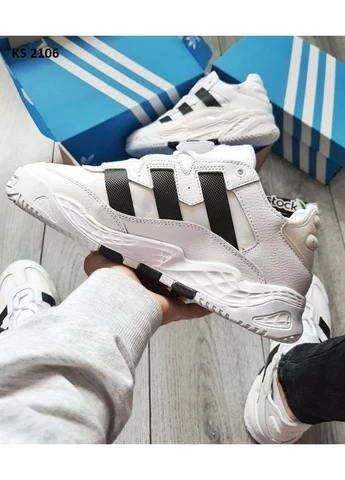 Комбіновані літні кросівки adidas niteball адідас найтбол No Brand