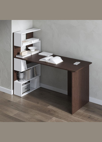 Стол письменный с полками слева, для ноутбука и компьютера M-24 VAYS (373288745)