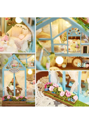 Румбокс Будиночок Квіткова мрія Floral Reverie Kit DIY Miniature Dollhouse Kit K-1082 No Brand (362453275)