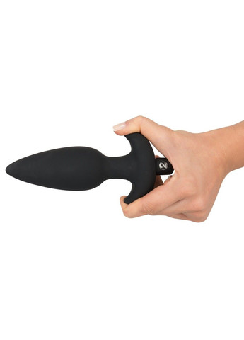 Анальная пробка с вибрацией (диаметр 4,5 см) No Brand (283328569)