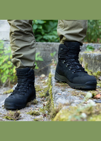 Берці Демісезонні Тактичні жіночі. 39-47р Чорні. Натуральна шкіра! STDF-2119 No Brand (301148034)