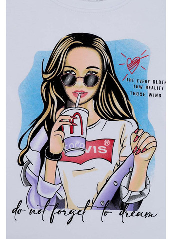 Белый демисезонный лонгслив Ecrin kids