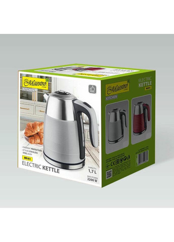 Электрочайник MR-051-Red 1.7 л красный Maestro (296636432)