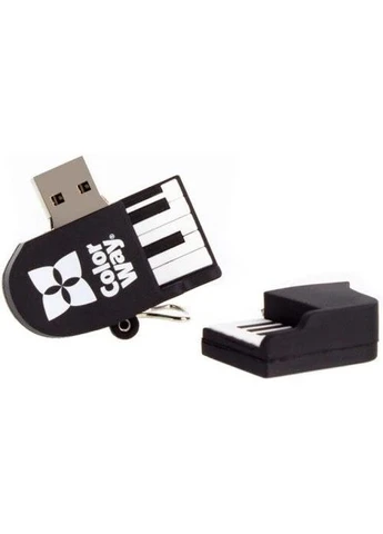 Флеш накопичувач USB 64Gb "Piano", Black, USB 3.0 (CW-USBPO64) 000-CW-USBPO64 Colorway (395338844)