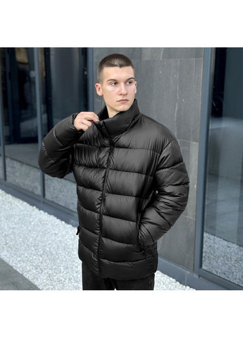 Черная стильная зимняя куртка🔝😎 Luna