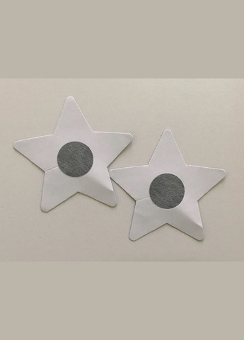 Чорний cтікіні наліпки на груди зірочки honey fashion accessories one size (3-91) No Brand