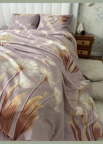 Постельное белье хлопковое Виола Евро 200 x 220 Бязь Белое 70 х 70 No Brand (344465570)
