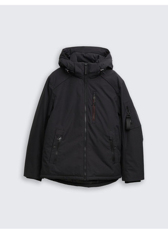 Черная зимняя зимняя куртка Tom Tailor