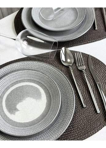 Тарілка десертна 19 см Antigo Grey IN0019ANT Intrendo (366153356)