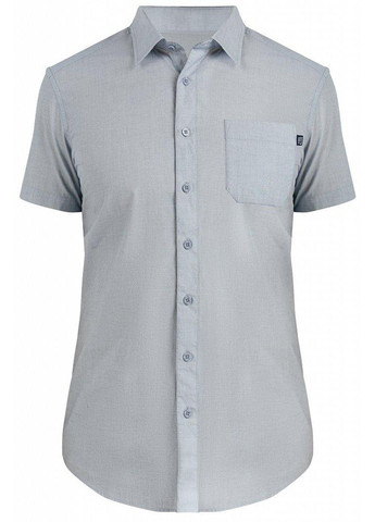 Голубой кэжуал рубашка однотонная Finn Flare