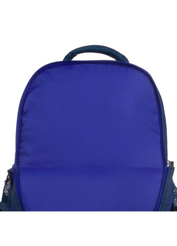 Дитячий ортопедичний рюкзак для школи "Космонавт" текстильний Відмінник 20 л 225 синій 1092 (0058070) Bagland (298570813)