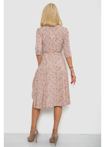 Бежева сукня софт з принтом Ager