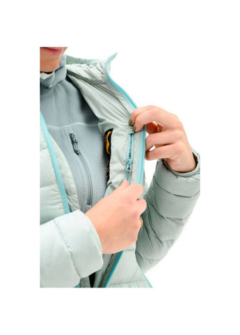 Зелена демісезонна пухова куртка trek wms Turbat