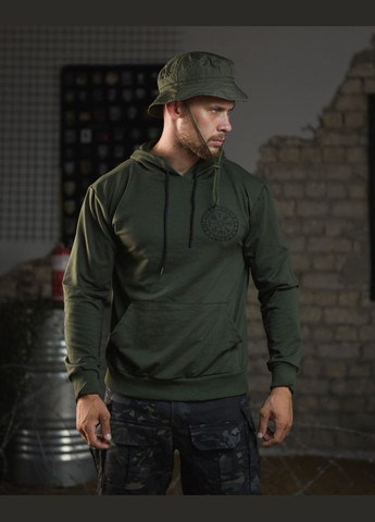 Тактичне чоловіче худі Смерть зачекає оливу No Brand (301083736)