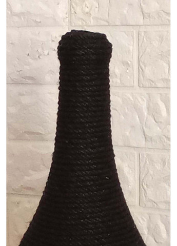 Ваза бутылка для пола | Черная ваза в стиле лофт | Подарок для мужчины HHD (361440324)