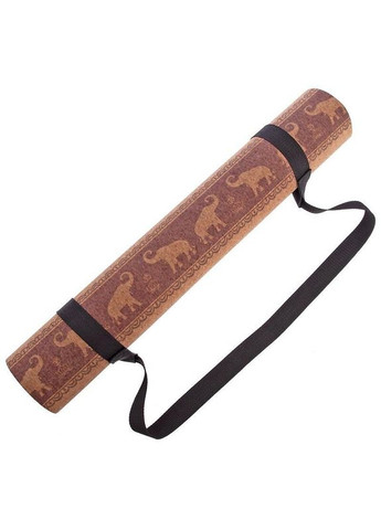 Коврик для йоги пробковый каучуковый Yoga mat FI-7156-1 Record (342109607)