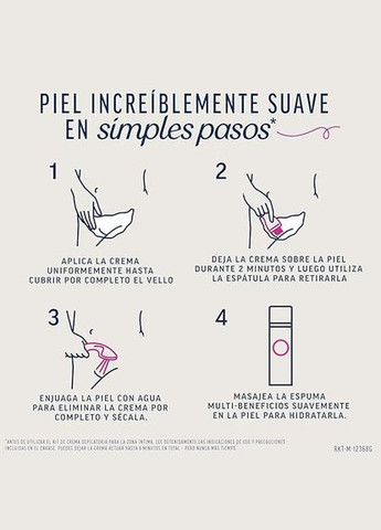 Набор депиляции интимных зон тела женщин Expert крем для удаления волос 50 мл и пенка Multi-Benefits 50 мл Veet (307396413)