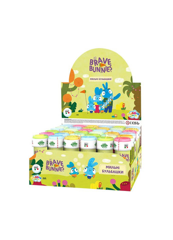 Мыльные пузыри Brave Bunnies, 60 мл () Dulcop 103001110071 (331789593)