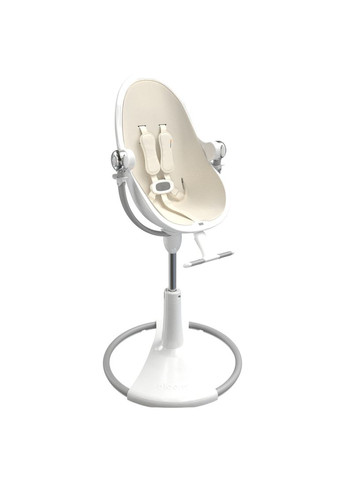 Стільчик для годування FRESCO White/Coconut white Bloom E10535-W\E10516-CWL (353308366)