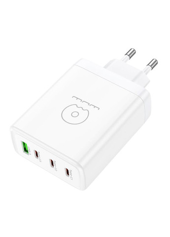Сетевое зарядное устройство 1USB 3Type-C + USB A PD100W white (-) WUW C158 (361348493)